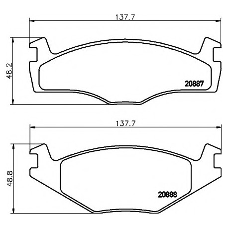 Σετ Τακάκια PAGID T0388