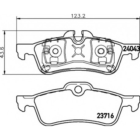 Σετ Τακάκια PAGID T1450