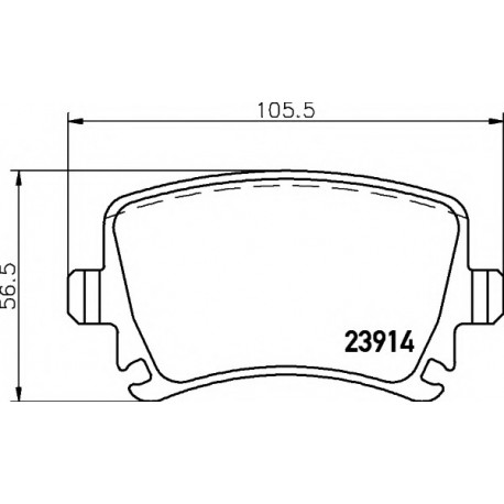 Σετ Τακάκια PAGID T1377