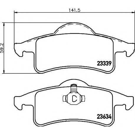 Σετ Τακάκια PAGID T1297