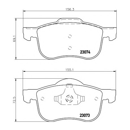 Σετ Τακάκια PAGID T1189