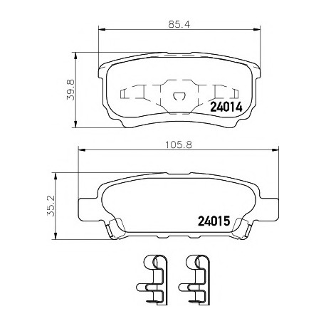 Σετ Τακάκια PAGID T1395