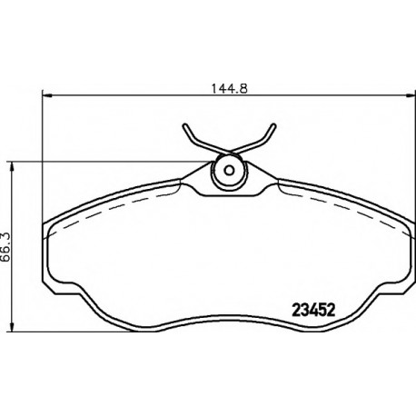 Σετ Τακάκια PAGID T1258