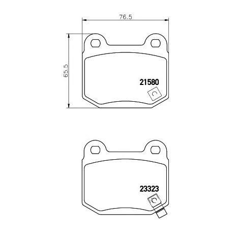 Σετ Τακάκια PAGID T1386