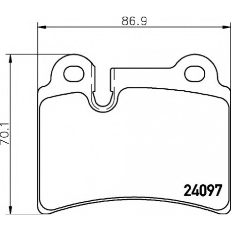Σετ Τακάκια PAGID T1500