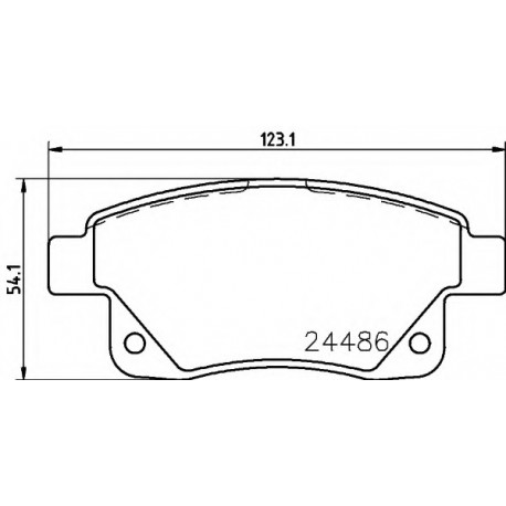 Σετ Τακάκια PAGID T1642