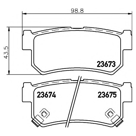 Σετ Τακάκια PAGID T1615