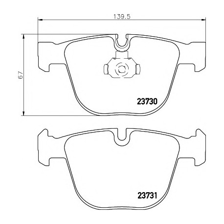 Σετ Τακάκια PAGID T1389