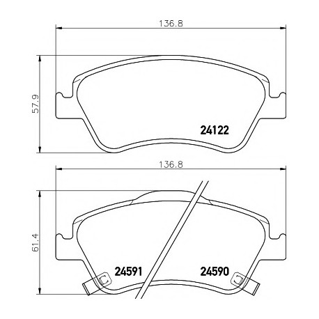 Σετ Τακάκια PAGID T1726