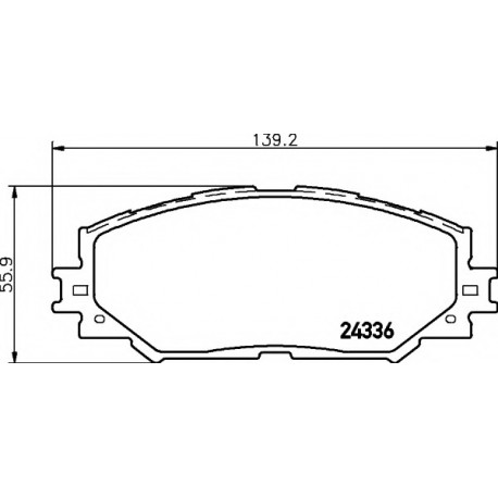 Σετ Τακάκια PAGID T1580