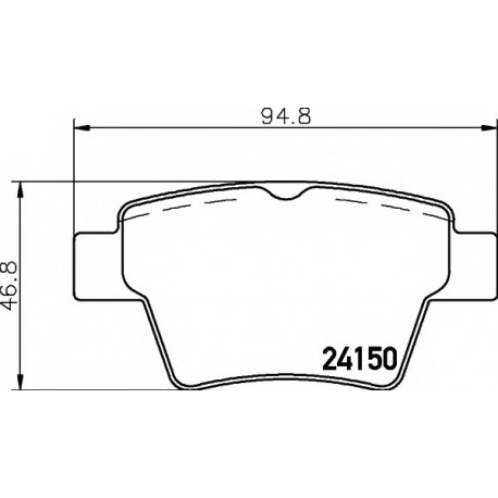 Σετ Τακάκια PAGID T1496
