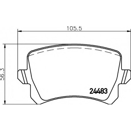 Σετ Τακάκια PAGID T1699