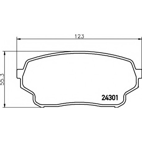Σετ Τακάκια PAGID T1590