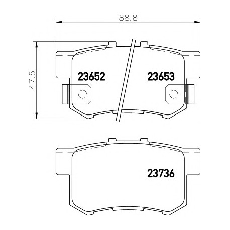 Σετ Τακάκια PAGID T1263
