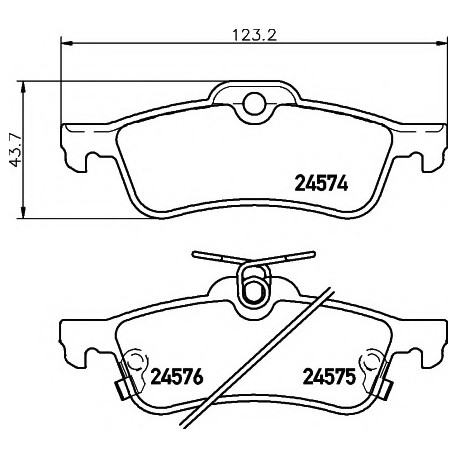 Σετ Τακάκια PAGID T1716