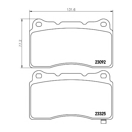 Σετ Τακάκια PAGID T1555
