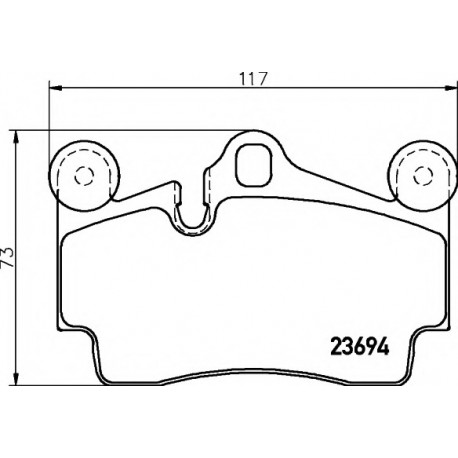 Σετ Τακάκια PAGID T5150