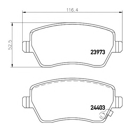 Σετ Τακάκια PAGID T1594