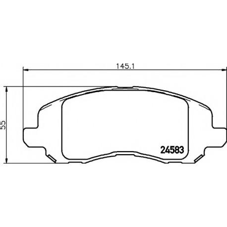 Σετ Τακάκια PAGID T1719