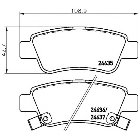Σετ Τακάκια PAGID T1729