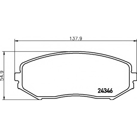 Σετ Τακάκια PAGID T1600