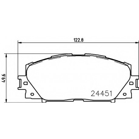 Σετ Τακάκια PAGID T1814