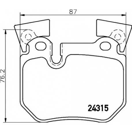 Σετ Τακάκια PAGID T1620
