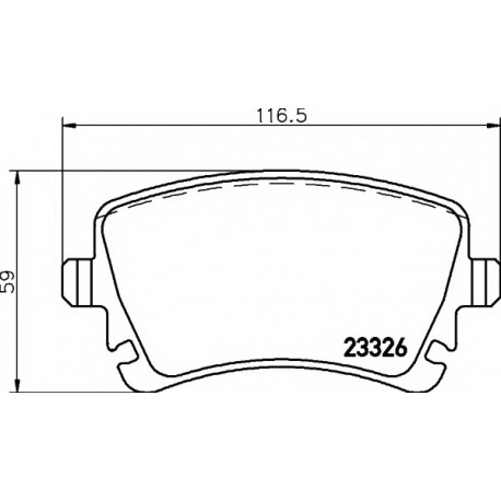 Σετ Τακάκια PAGID T1469