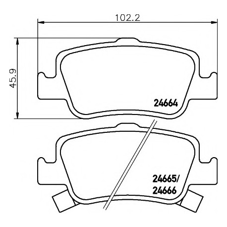 Σετ Τακάκια PAGID T1727