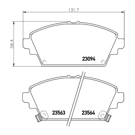Σετ Τακάκια PAGID T3111
