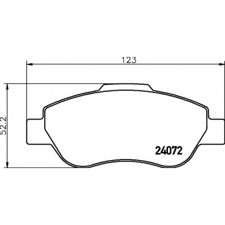 Σετ Τακάκια PAGID T1442
