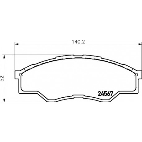 Σετ Τακάκια PAGID T1717
