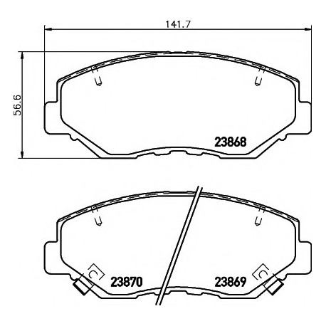 Σετ Τακάκια PAGID T1333