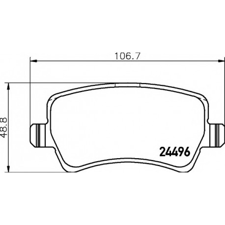 Σετ Τακάκια PAGID T1658