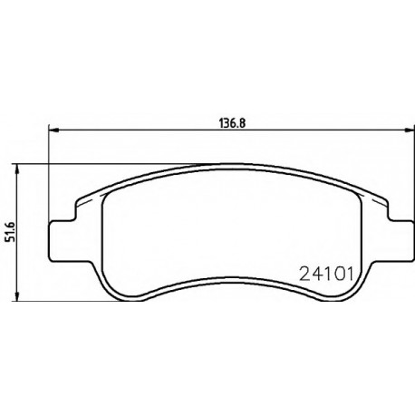 Σετ Τακάκια PAGID T1468