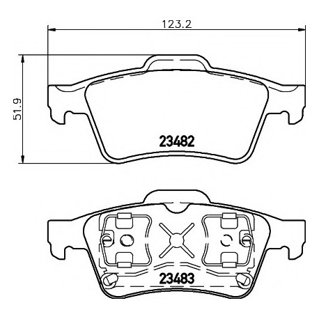 Σετ Τακάκια PAGID T1215