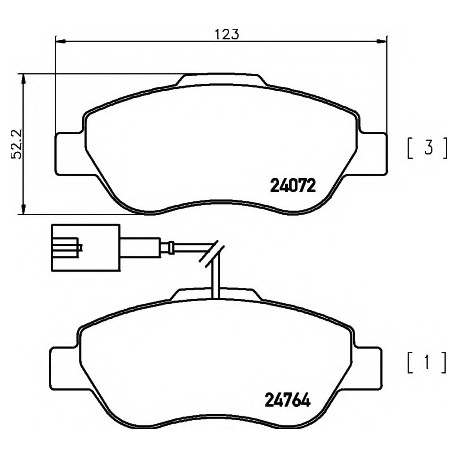 Σετ Τακάκια PAGID T1832
