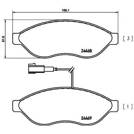 Σετ Τακάκια PAGID T1657