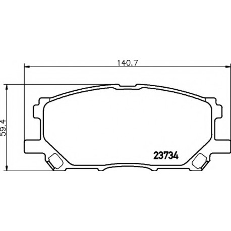 Σετ Τακάκια PAGID T1316