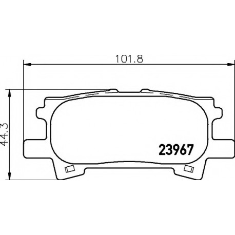 Σετ Τακάκια PAGID T1379