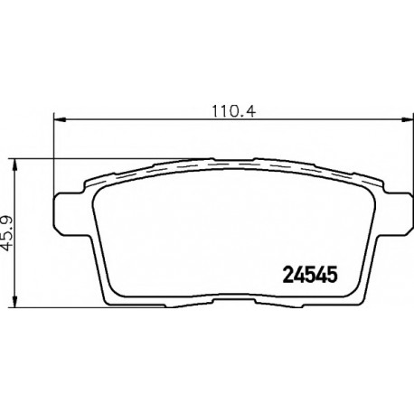 Σετ Τακάκια PAGID T1692