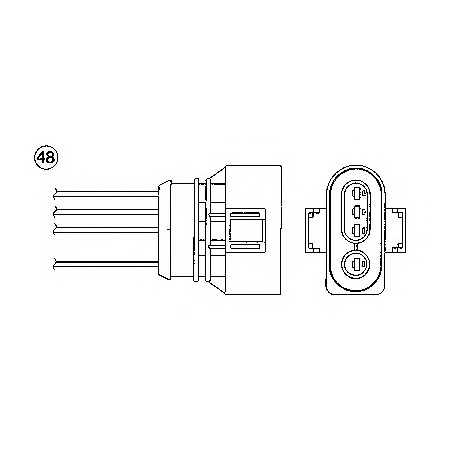 Αισθητήρας λάμδα NGK 96117