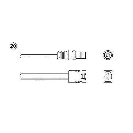 Αισθητήρας λάμδα NGK 1872