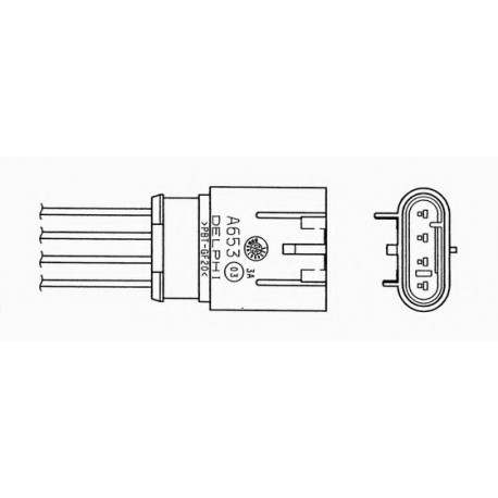 Αισθητήρας λάμδα NGK 1726