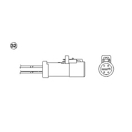 Αισθητήρας λάμδα NGK 1572