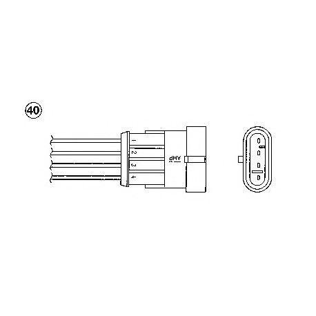 Αισθητήρας λάμδα NGK 5753