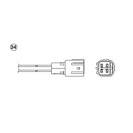 Αισθητήρας λάμδα NGK 1526